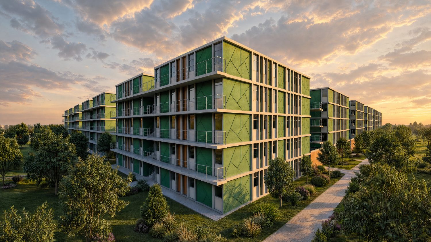 Condominio Los Cipreses — fachada